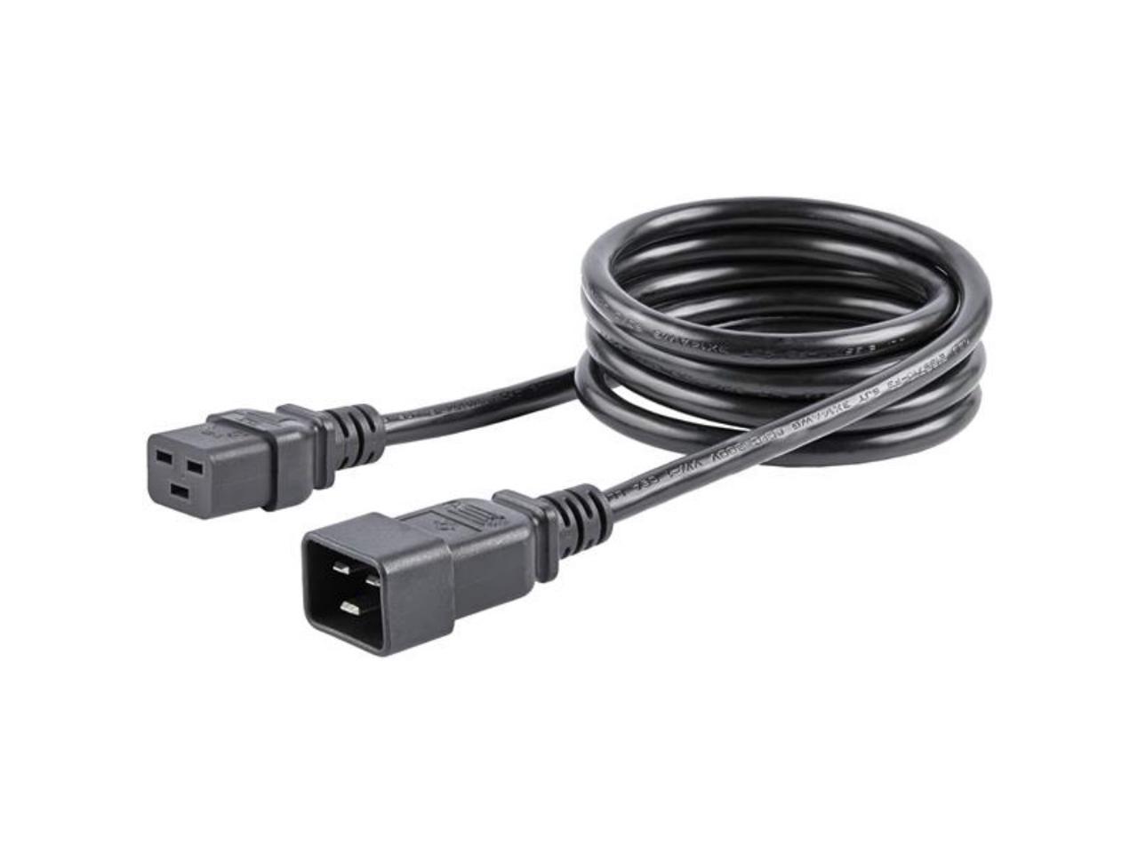 StarTech.com PXTC19C20146 6 ft. Computer power cord - C19 to C20, 14 AWG 2