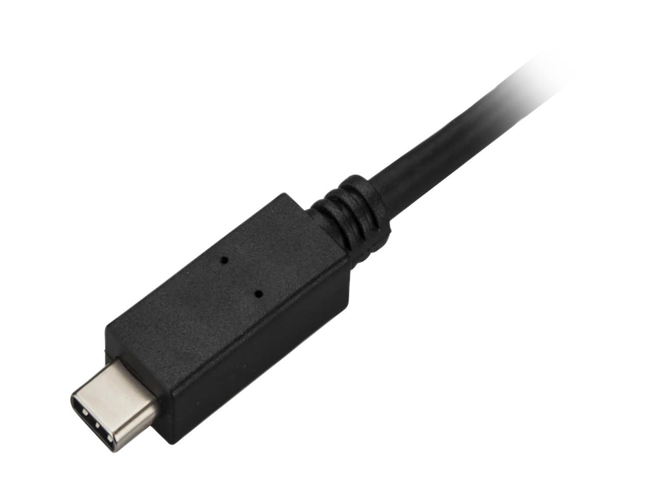 StarTech.com CDP2DPMM1MB 3.3 ft (1 m) USB-C to DisplayPort Cable - USB Type-C to DP Video Adapter Cable - 4K 60Hz - Black 3