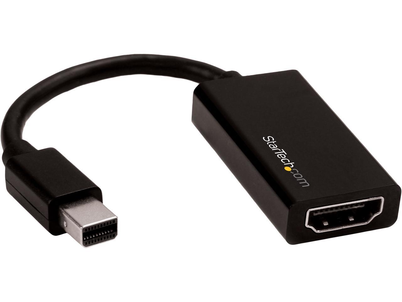 StarTech.com MDP2HD4K60S Mini DisplayPort to HDMI Adapter - 4K 60Hz 1