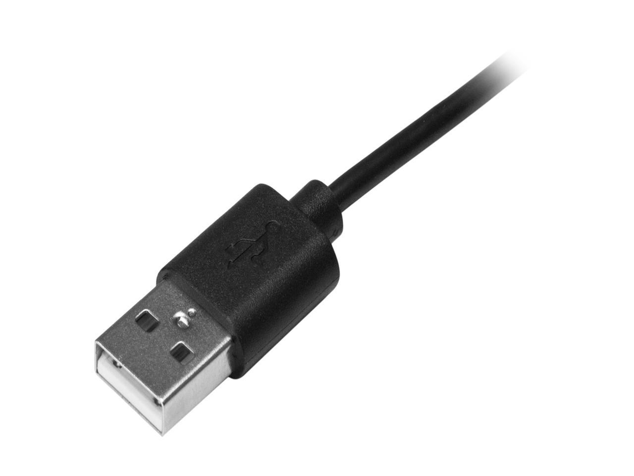 StarTech.com USB2AC4M Black USB-C to USB-A Cable - USB-IF Certified 3