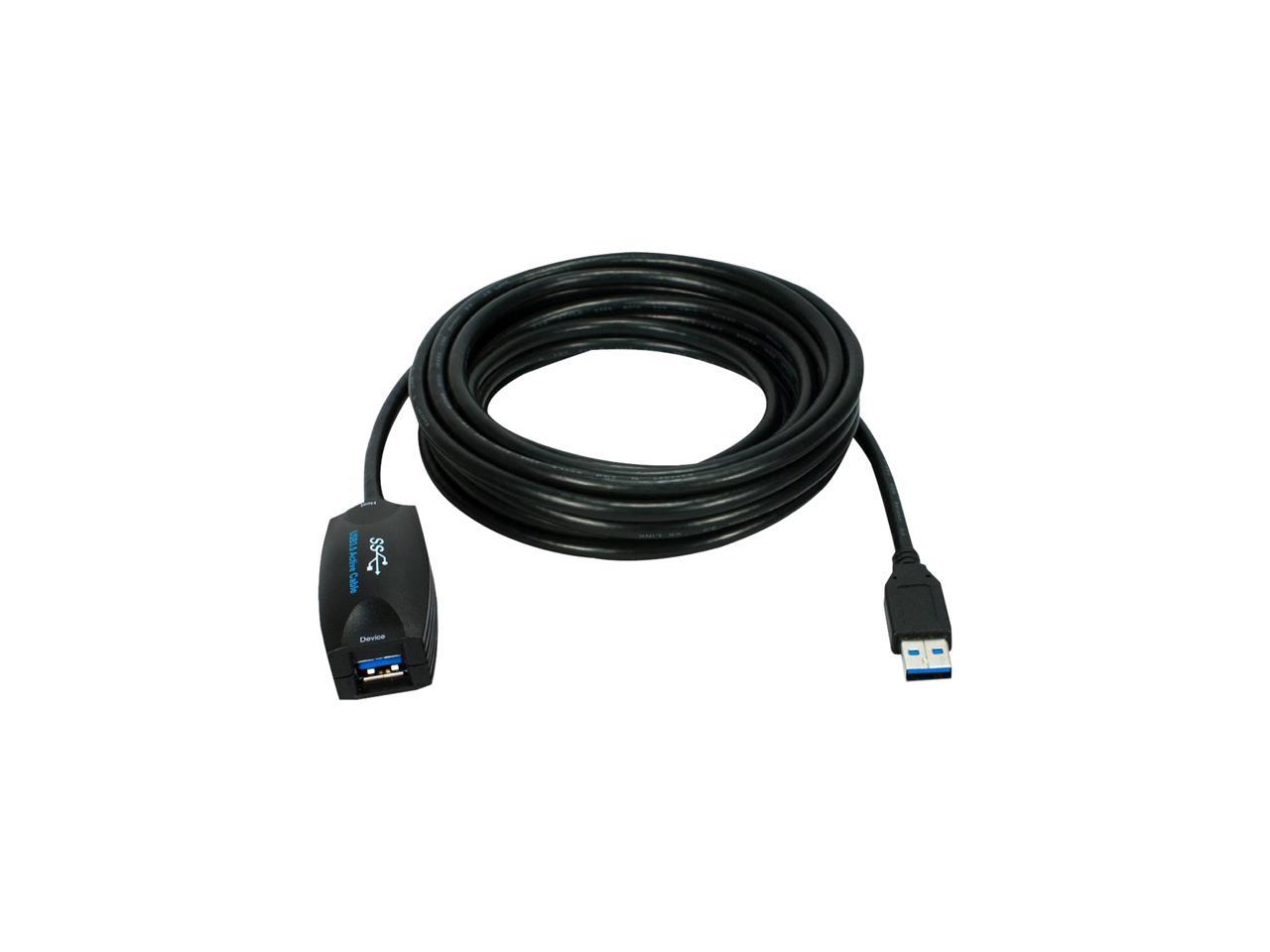 QVS USB 3.0 5Gbps Active Extension Cable 1