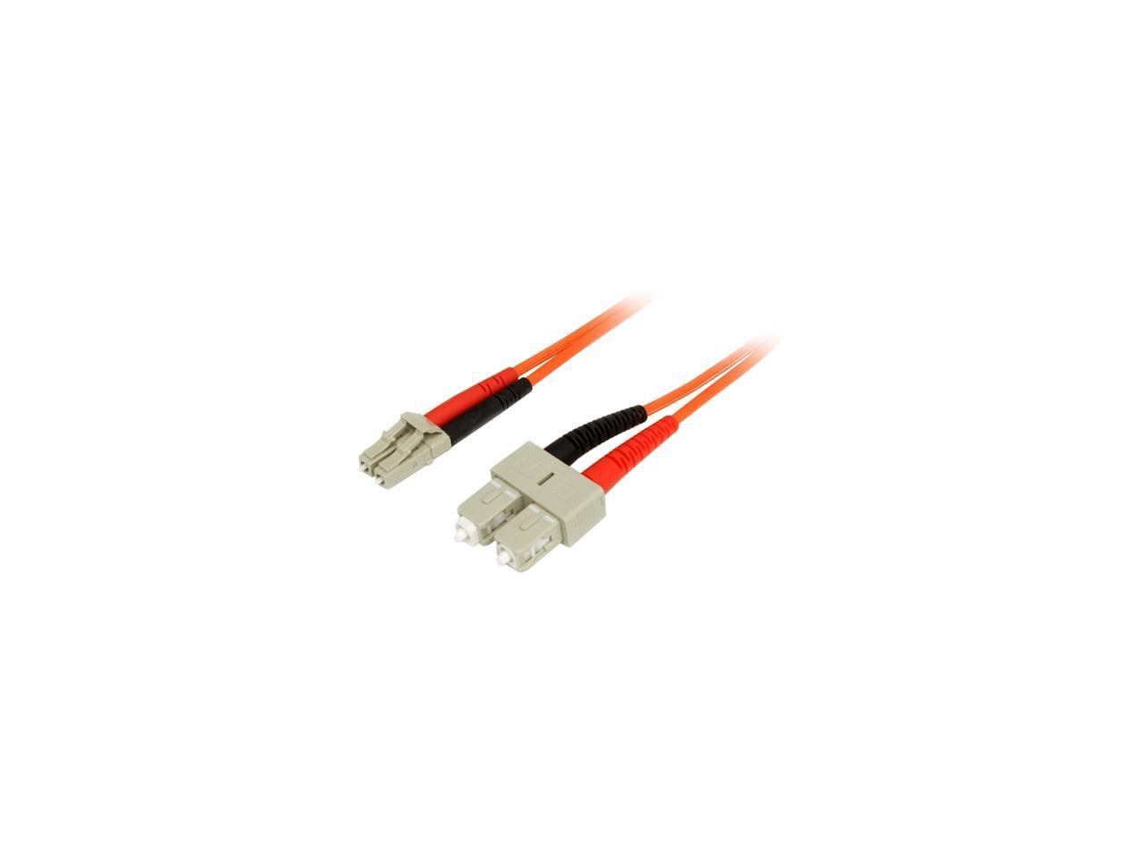 StarTech.com 5m Multimode 62.5/125 Duplex Fiber Patch Cable LC - SC 1