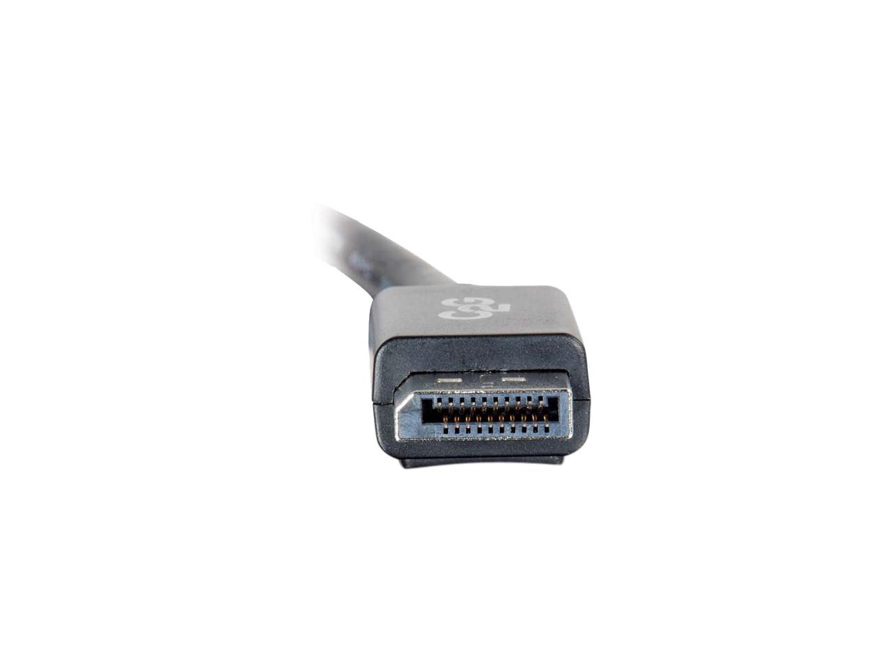 C2G 54402 DisplayPort Cable with Latches M/M, 8K UHD Compatible - Digital Audio Video, Black (10 Feet, 3.04 Meters) 4