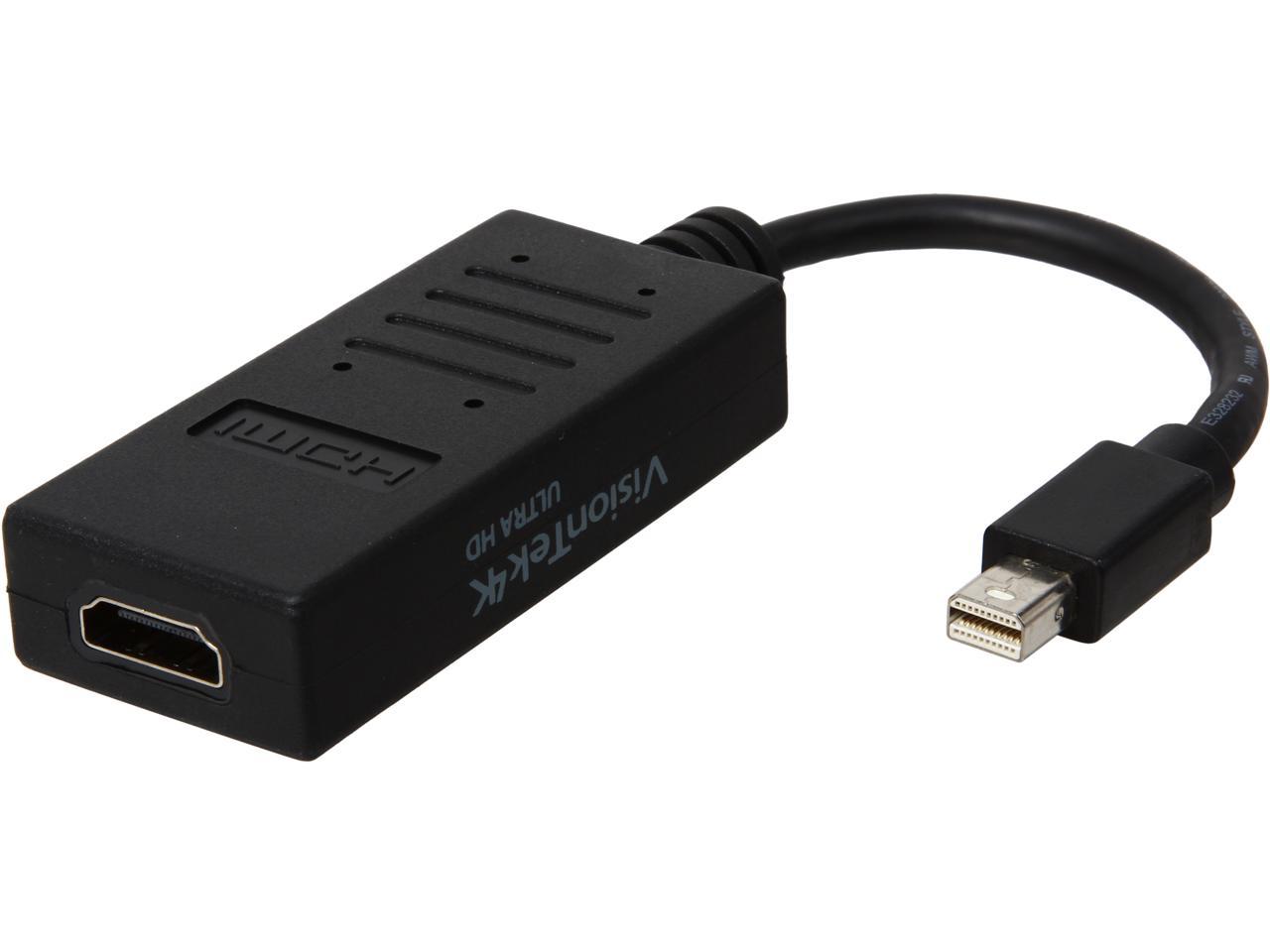 VisionTek 900691 Mini DisplayPort to HDMI (4K) Active Adapter (M/F) 1