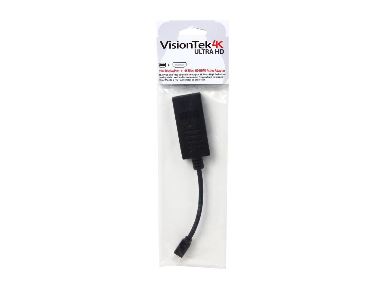 VisionTek 900691 Mini DisplayPort to HDMI (4K) Active Adapter (M/F) 3