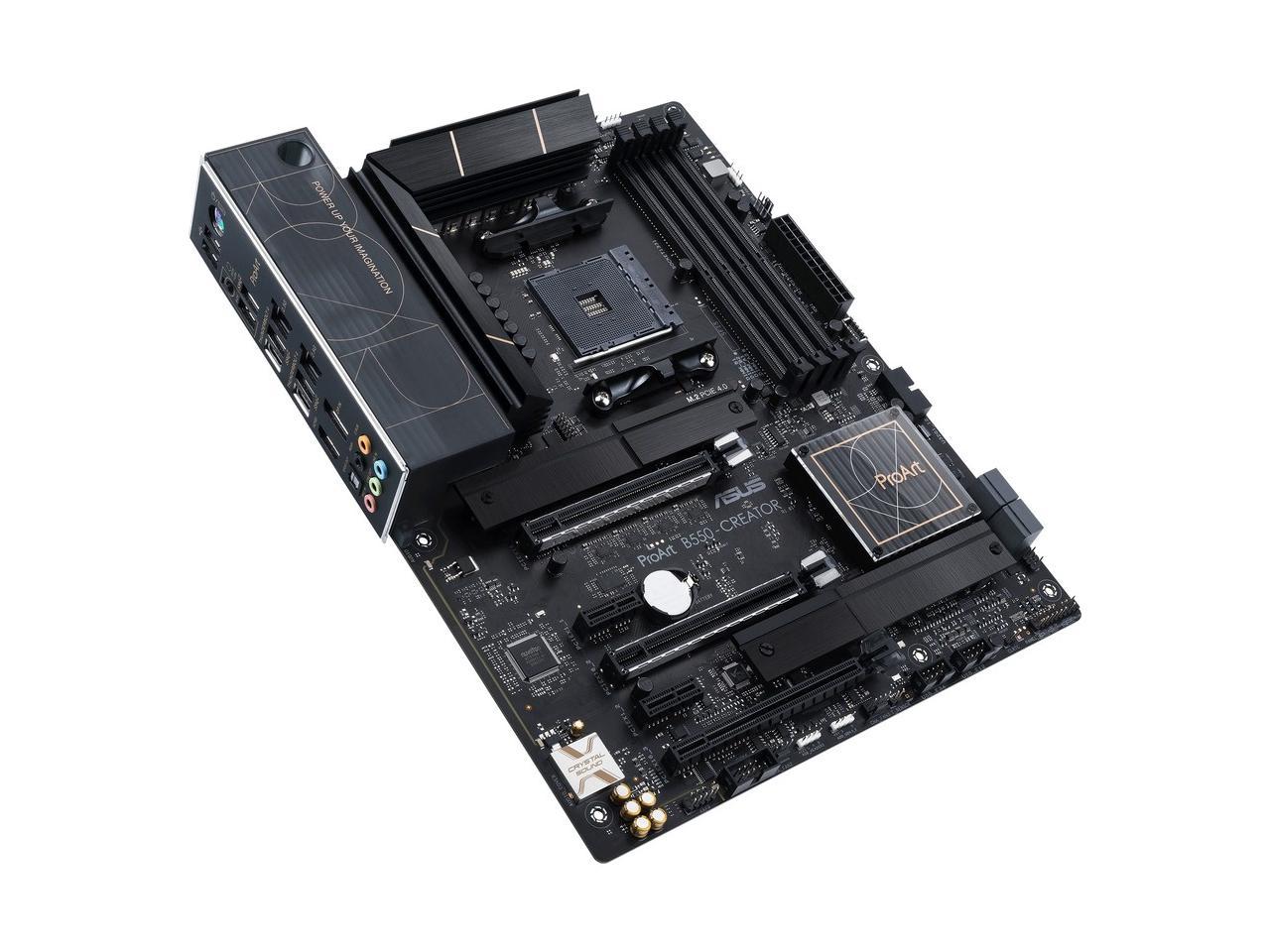 ASUS ProArt B550-CREATOR AM4 AMD B550 SATA 6Gb/s USB 3.0 HDMI ATX AMD Motherboard 5