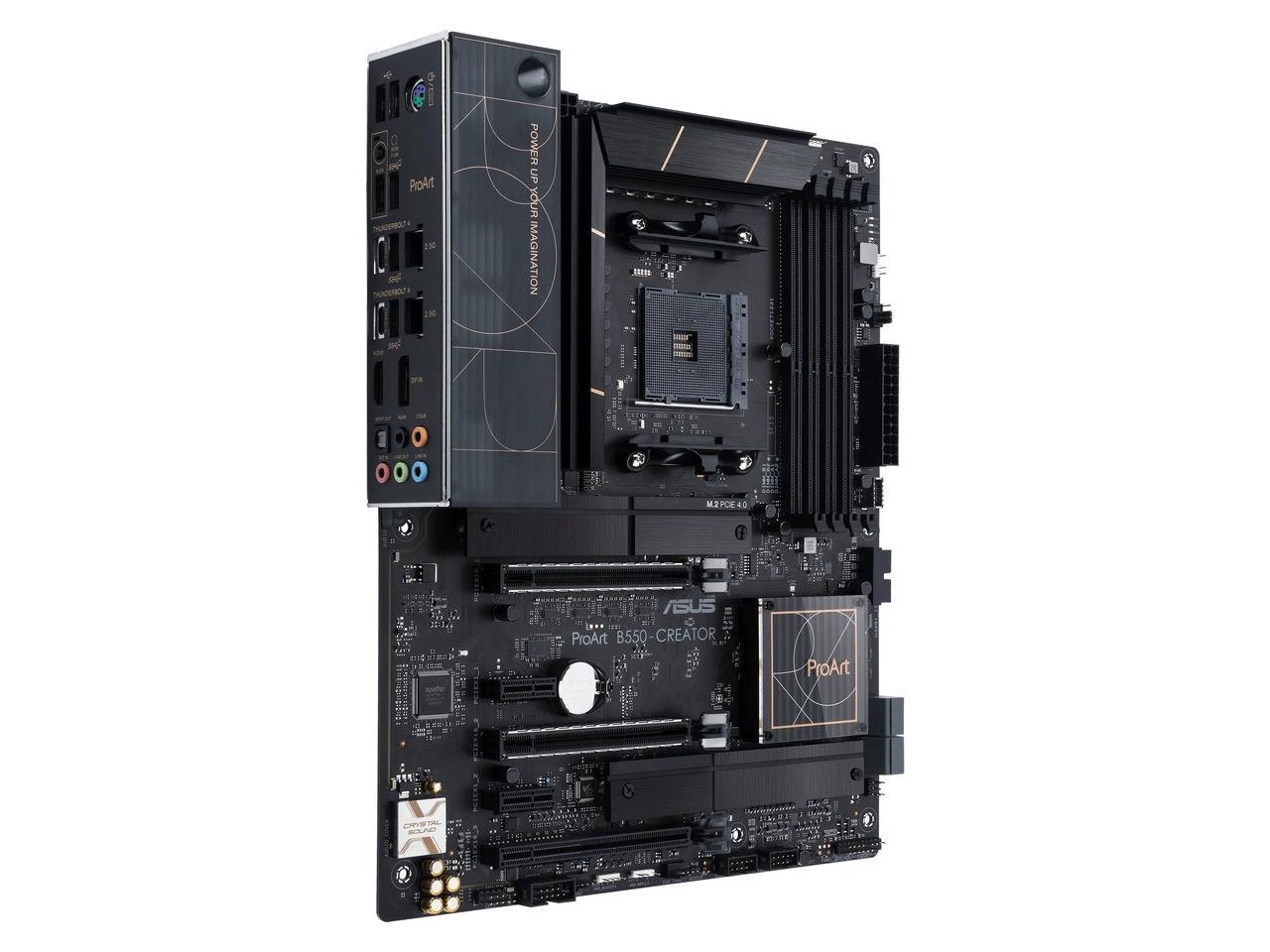 ASUS ProArt B550-CREATOR AM4 AMD B550 SATA 6Gb/s USB 3.0 HDMI ATX AMD Motherboard 4