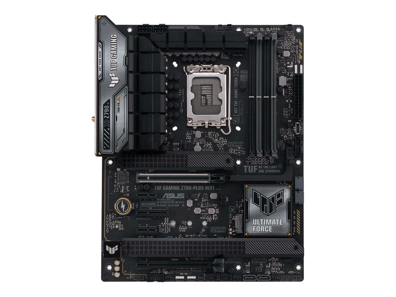 ASUS TUF Gaming Z790-Plus WiFi  LGA 1700(Intel14th & 13th & 12th Gen) ATX gaming motherboard(PCIe 5.0, DDR5,4xM.2 Slots,16+1 DrMOS,WiFi 6,Intel 2.5Gb LAN,front USB 3.2 Gen 2 Type-C,Thunderbolt 4(USB4), Aura RGB lighting) 2