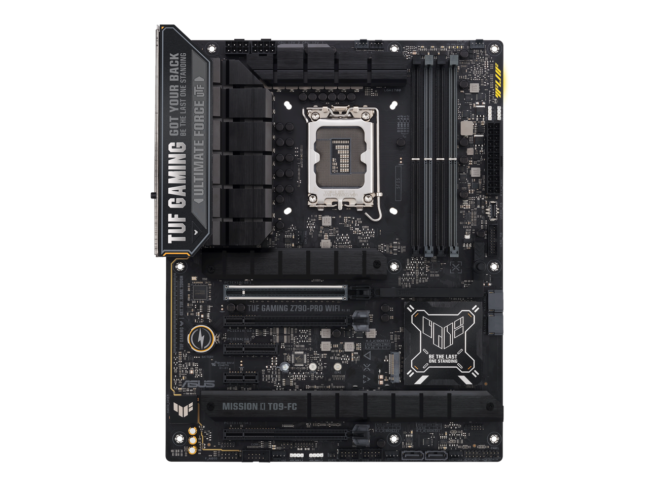 ASUS TUF Gaming Z790-PRO WiFi 6E LGA 1700(Intel 14th, 13th&12th Gen) ATX gaming motherboard( DDR5,PCIe Gen 5 x 16 SafeSlot with Q-Release,Front Panel USB 20Gbps Type-C with PD 2