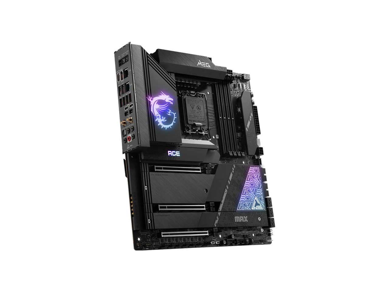 MSI MEG Z790 ACE MAX LGA 1700 Intel Z790 SATA 6Gb/s Extended ATX  DDR5 2x Intel 2.5Gbps LAN PCI-E x16 slot Wi-Fi 7 5x M.2 Motherboard 4