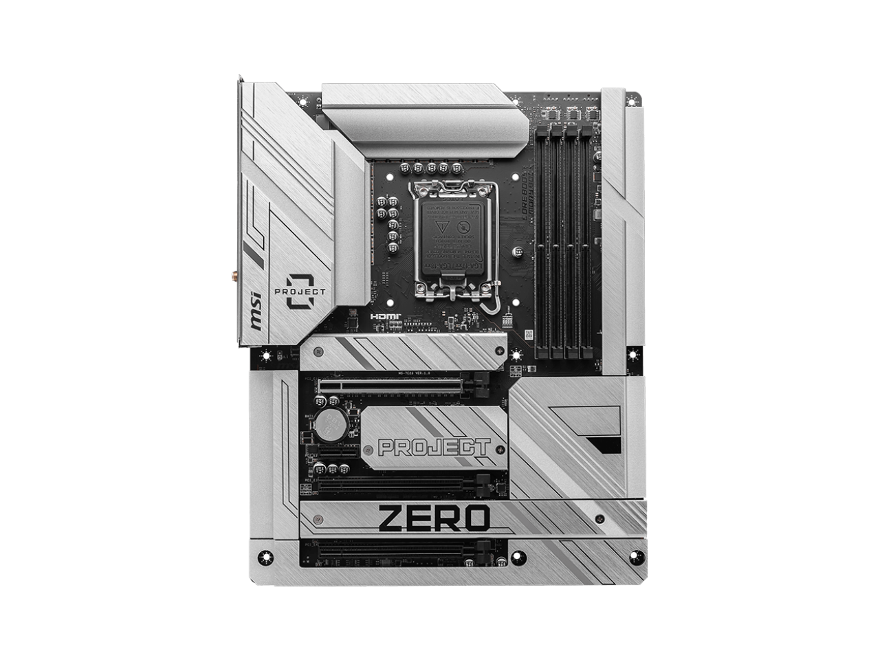 MSI Z790 PROJECT ZERO LGA1700 Wi-Fi 7 DDR5 Back Connect Design ATX Motherboard 2