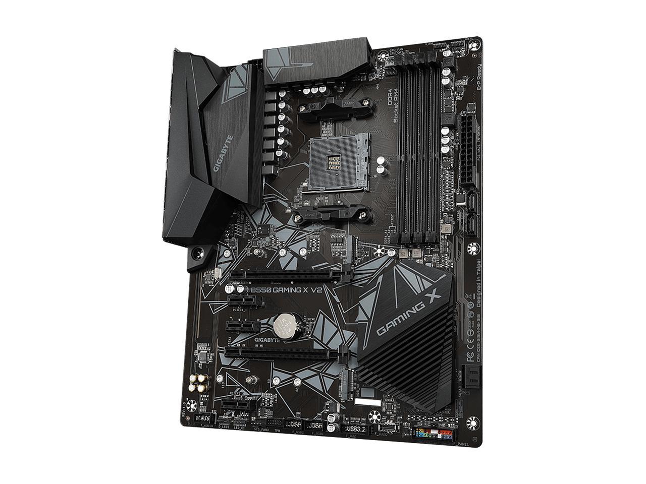 GIGABYTE B550 GAMING X V2 AM4 AMD B550 SATA 6Gb/s USB 3.0 ATX AMD Motherboard 3