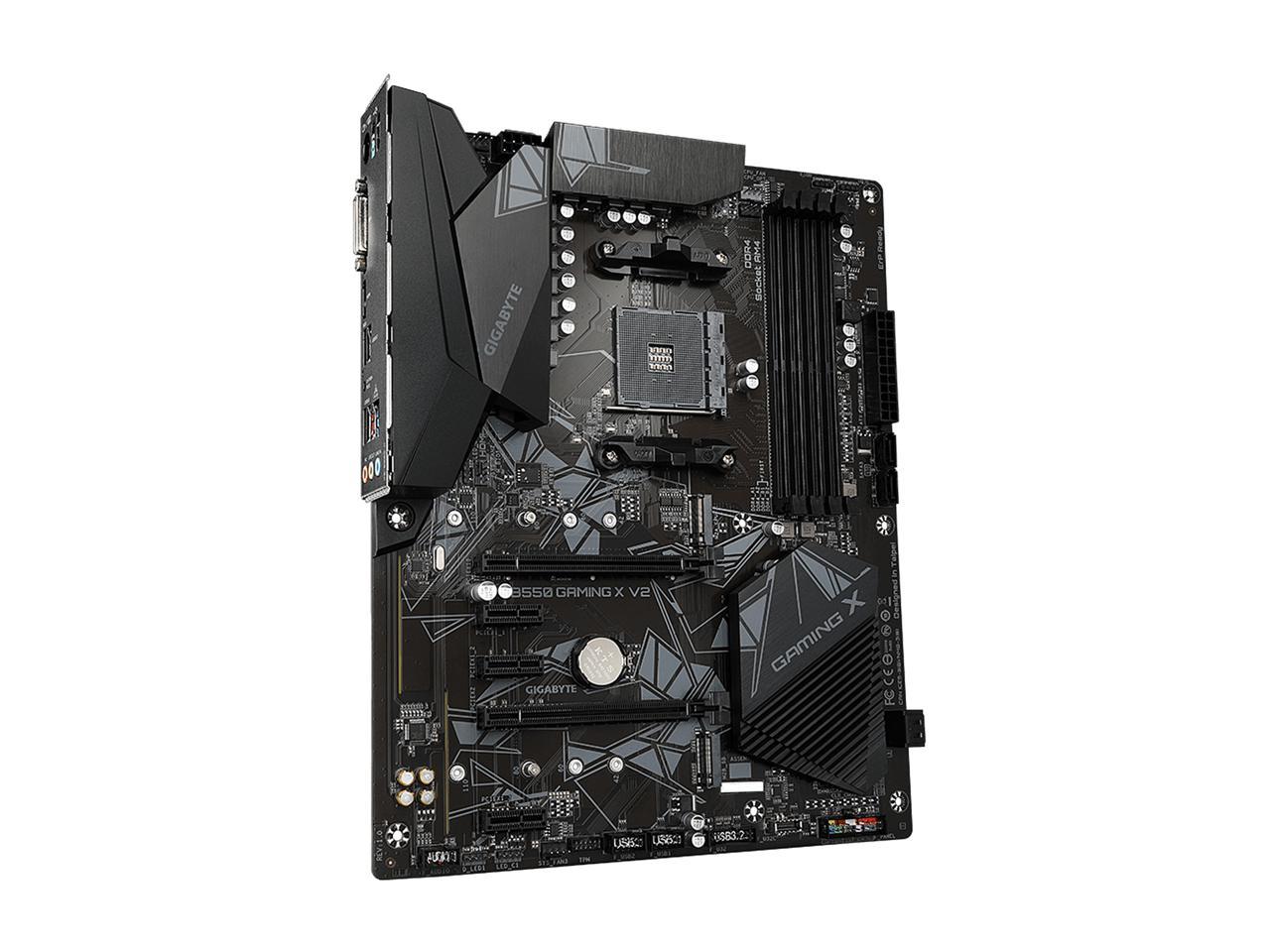 GIGABYTE B550 GAMING X V2 AM4 AMD B550 SATA 6Gb/s USB 3.0 ATX AMD Motherboard 4