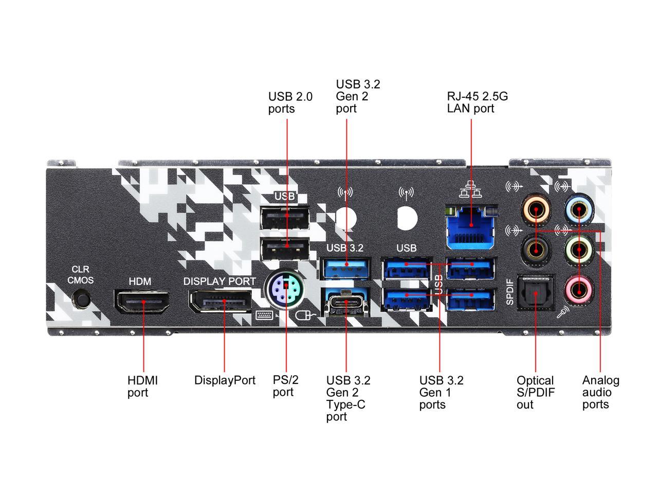 ASRock B550M STEEL LEGEND AM4 AMD B550 SATA 6Gb/s Micro ATX AMD Motherboard 4