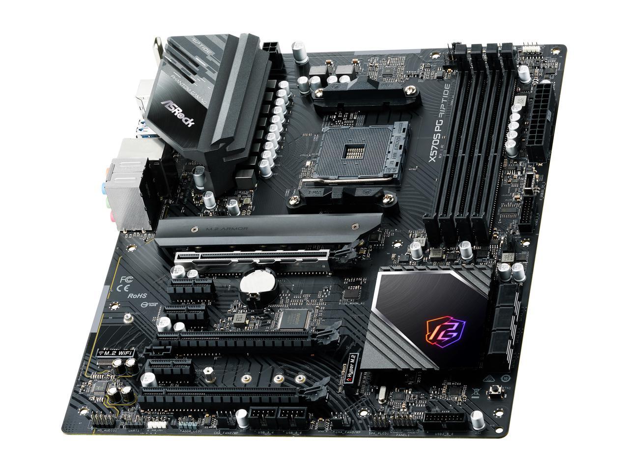 ASRock X570S PG RIPTIDE AM4 AMD X570 SATA 6Gb/s ATX AMD Motherboard 4