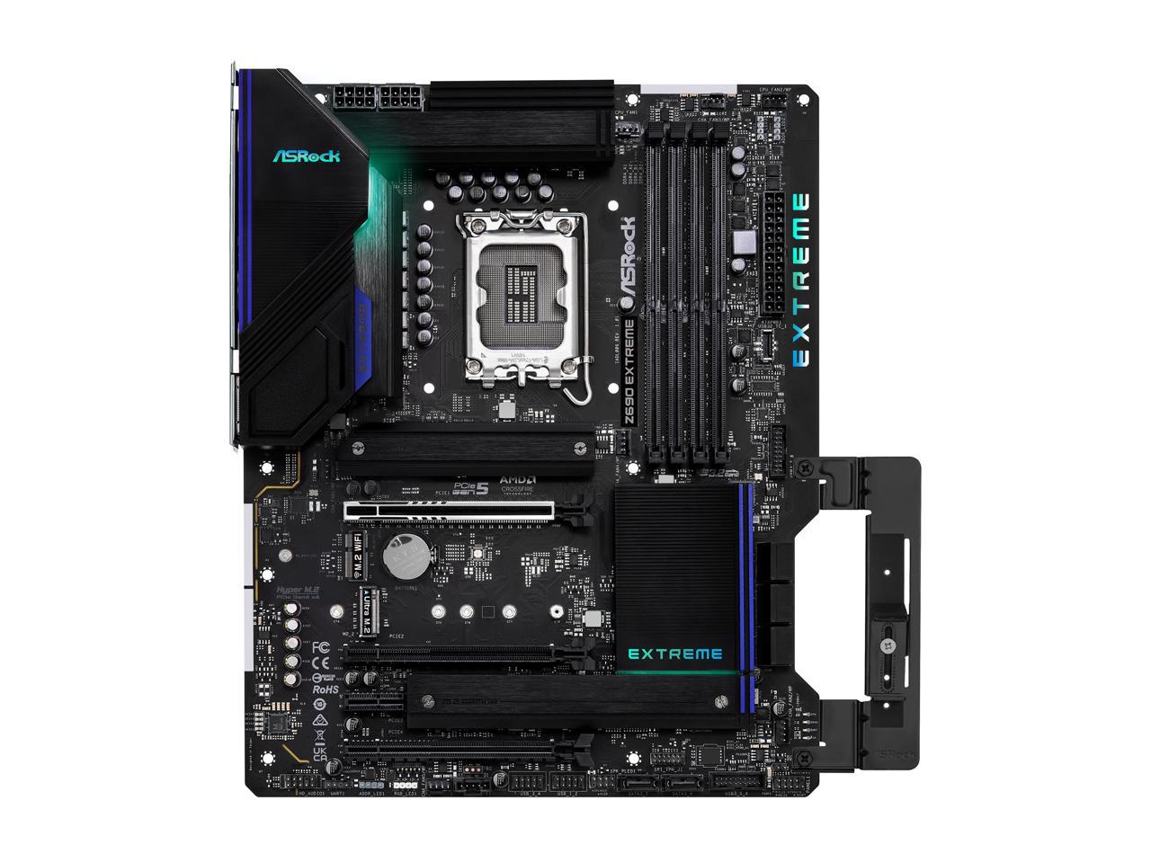 ASRock Z690 EXTREME LGA 1700 (14th,13th,12th Gen) Intel Z690 SATA 6Gb/s DDR4 ATX Intel Motherboard 5