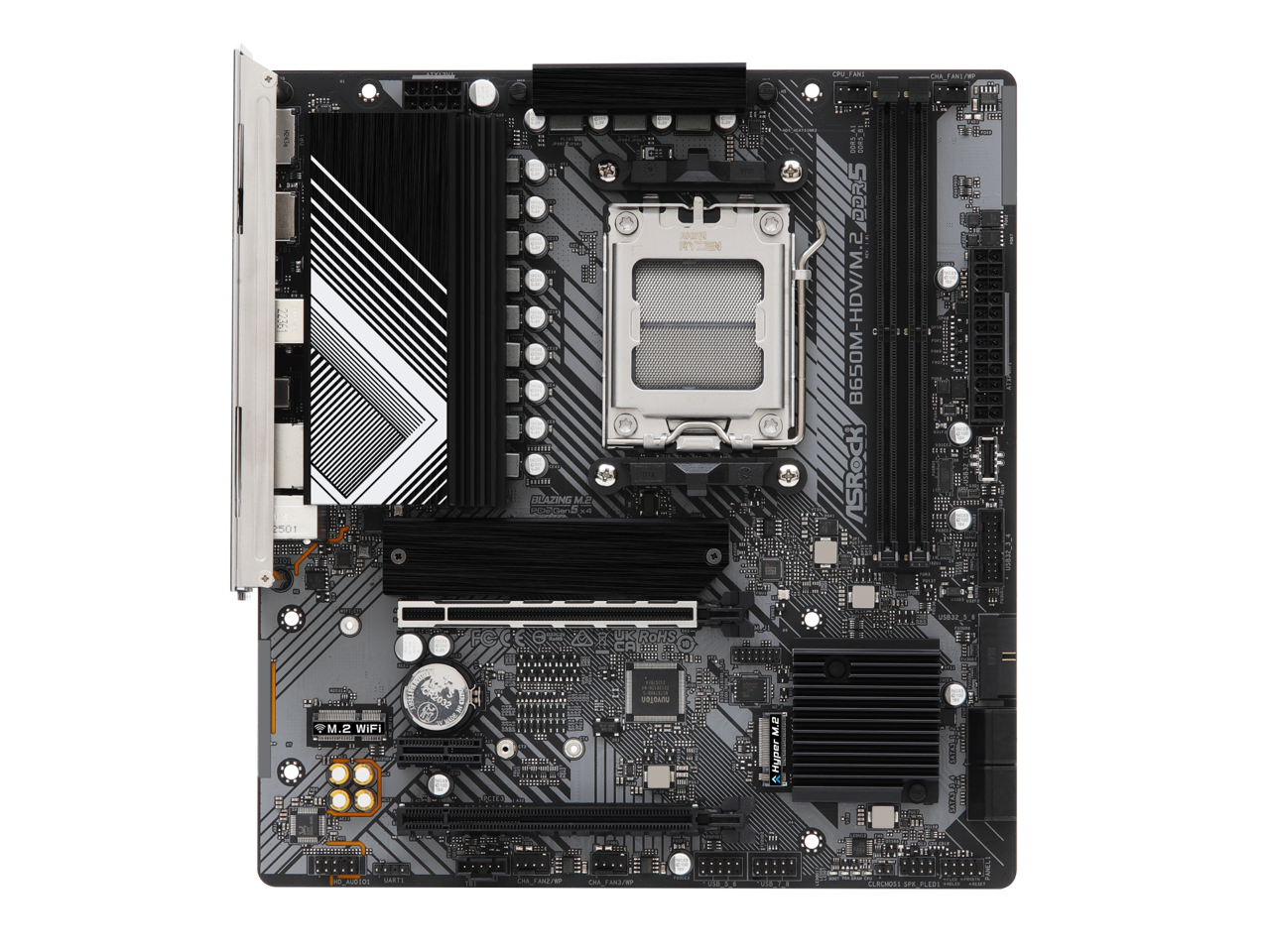 ASRock B650M-HDV/M.2 Socket AM5 Ryzen 7000 Micro ATX Motherboard 3