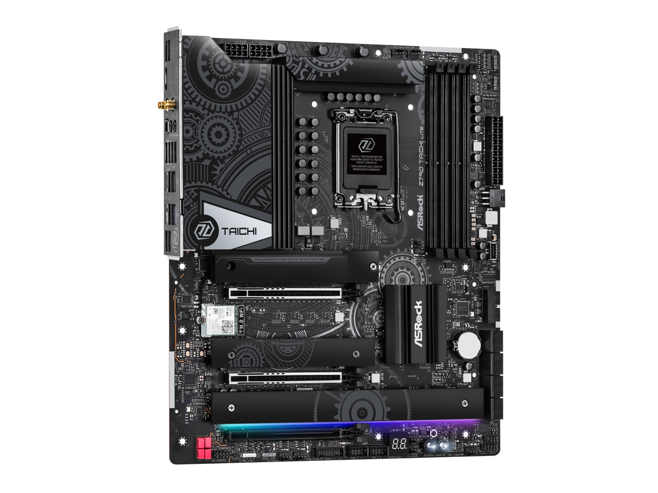 ASRock Z790 Taichi Lite LGA 1700 (14th,13th,12th Gen) DDR5 Intel Z790 SATA 6Gb/s Extended ATX Motherboard 2