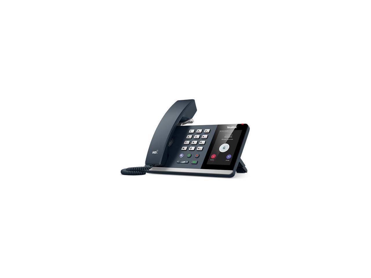 YEALINK MP54 Teams - 1301198, Microsoft Phone, Touch Screen, Optimal HD audio, Noise Proof, Teams Button, Wi-Fi, Bluetooth 2