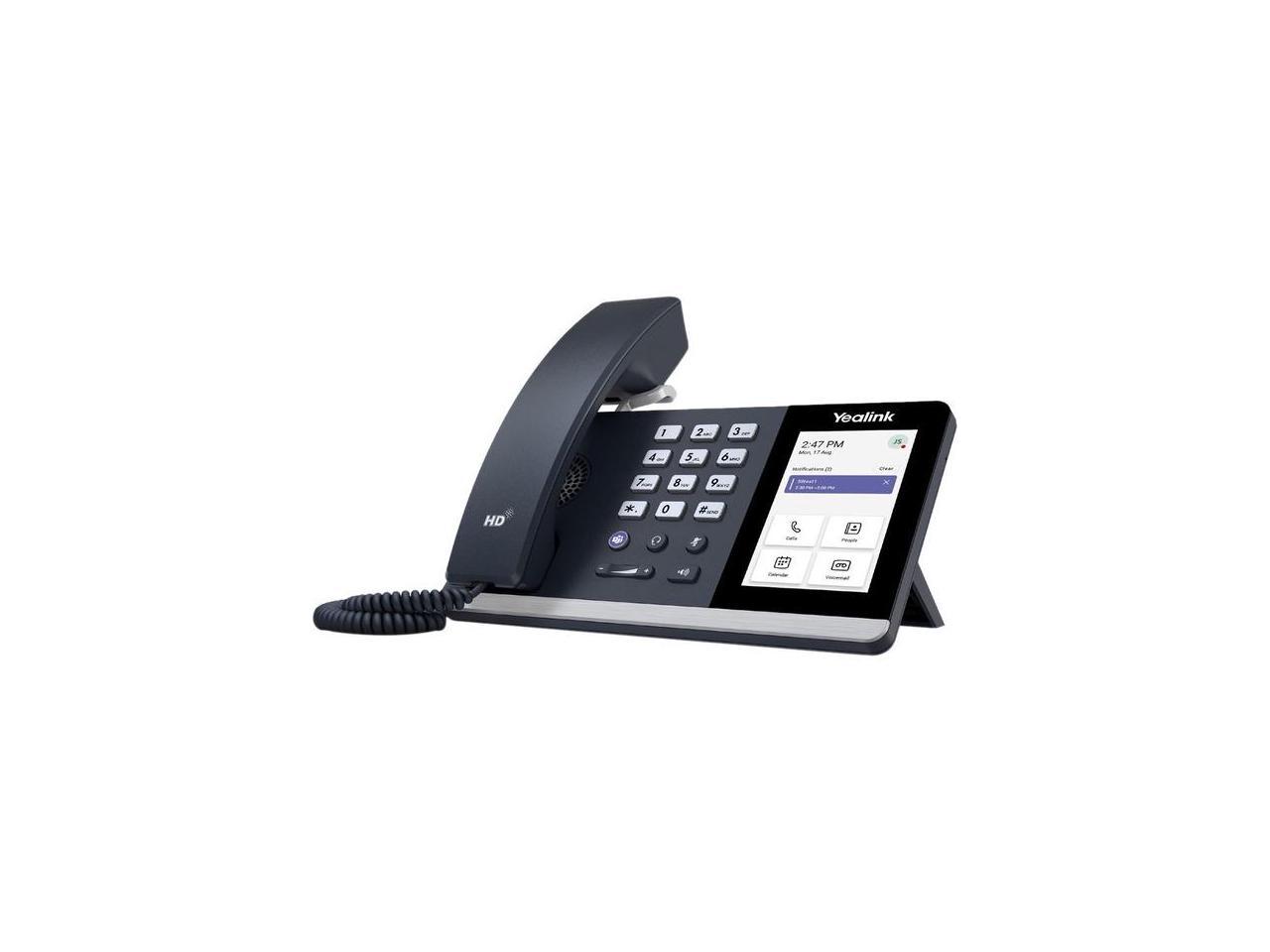 YEALINK MP54 Teams - 1301198, Microsoft Phone, Touch Screen, Optimal HD audio, Noise Proof, Teams Button, Wi-Fi, Bluetooth 1