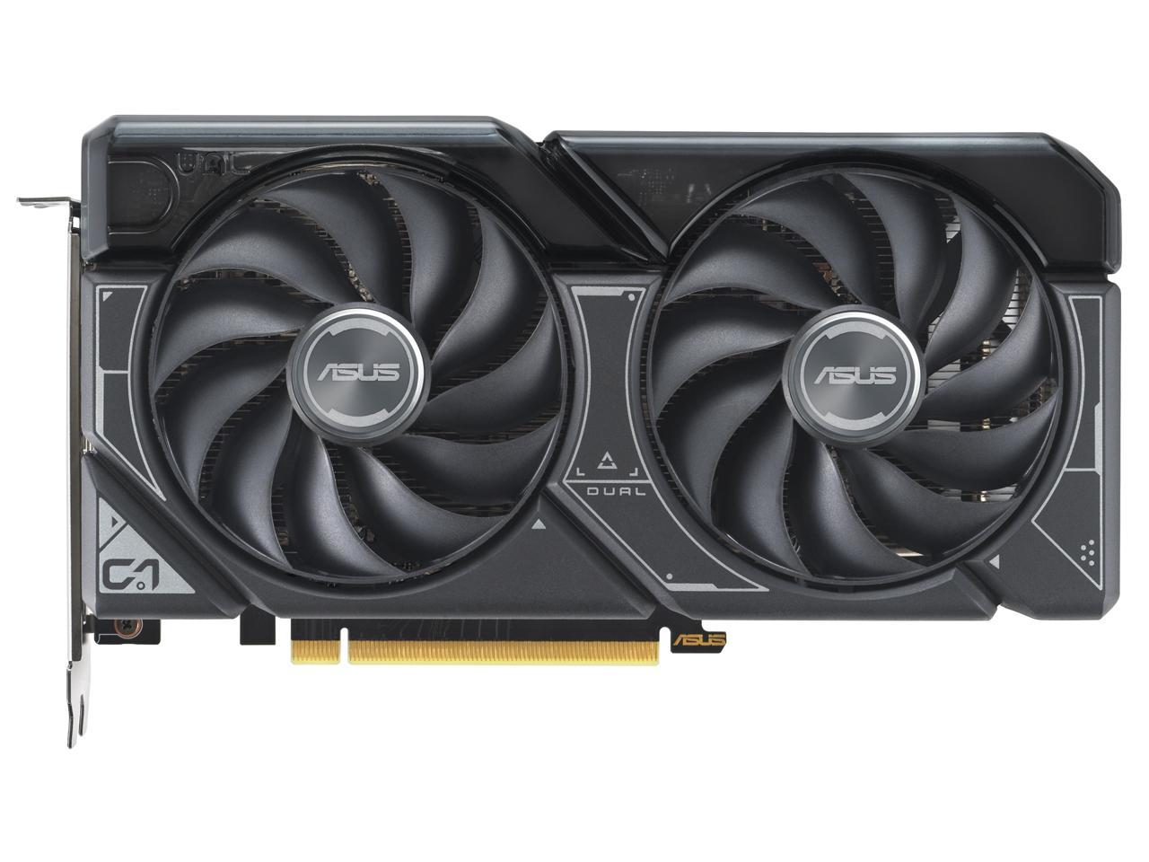 ASUS Dual GeForce RTX 4060 Ti OC Edition 8GB GDDR6 (PCIe 4.0, 8GB GDDR6, DLSS 3, HDMI 2.1, DisplayPort 1.4a, Axial-tech fan design, 0dB technology) DUAL-RTX4060TI-O8G 1