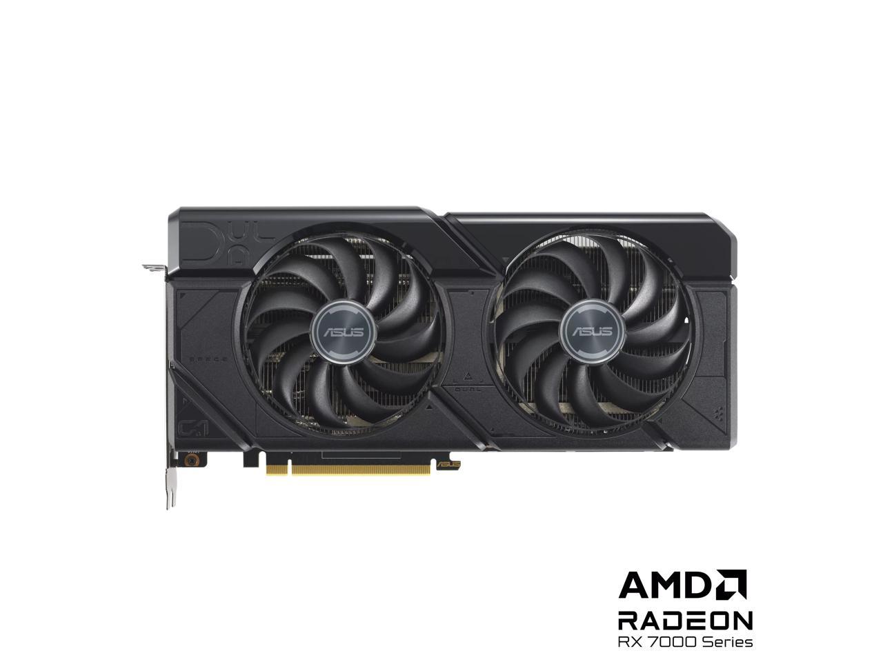 ASUS DUAL RX7700XT O12G GDDR6X (PCIe 4.0, 12GB GDDR6X, HDMI 2.1, DisplayPort 2.1) DUAL-RX7700XT-O12G 2