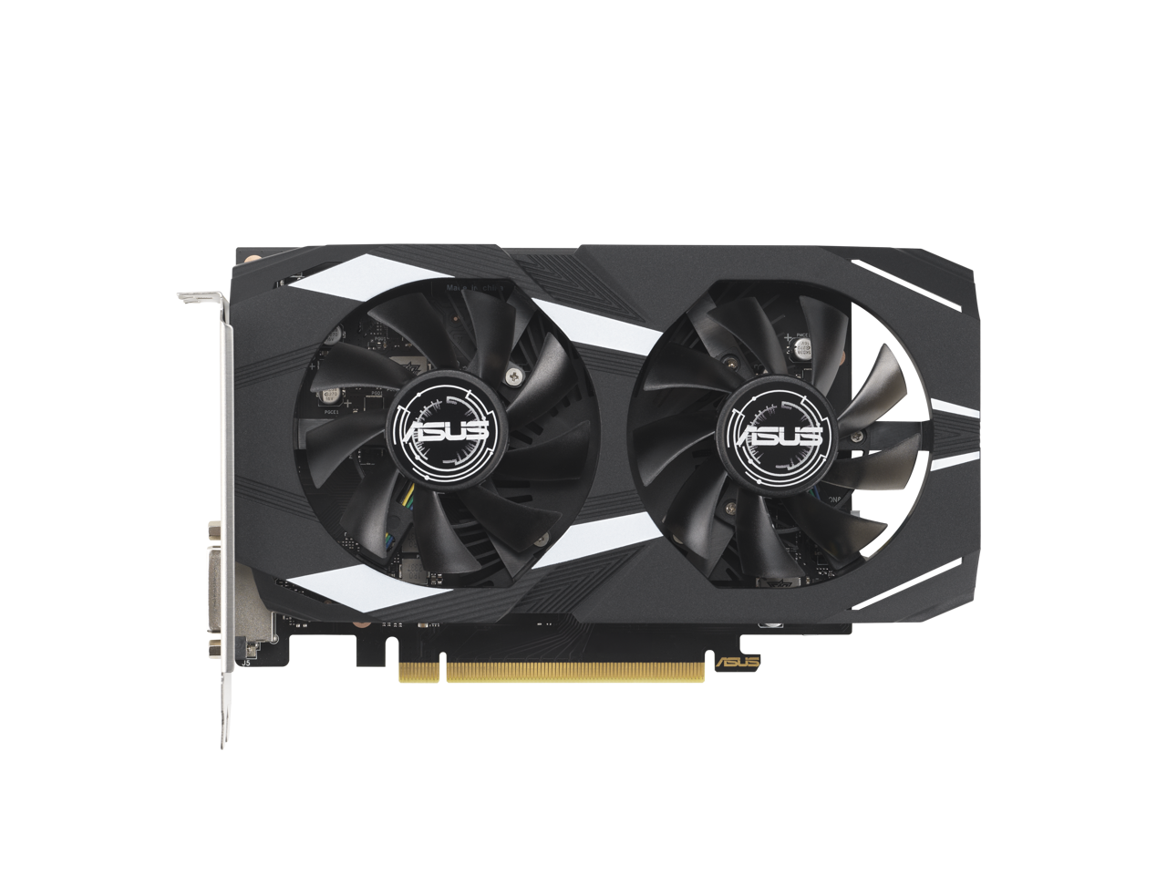 ASUS Dual NVIDIA GeForce RTX 3050 6GB OC Edition Gaming Graphics Card - PCIe 4.0, 6GB GDDR6 Memory, HDMI 2.1, DisplayPort 1.4a, 2-slot Design, Axial-tech Fan Design, 0dB Technology, DUAL-RTX3050-O6G 1