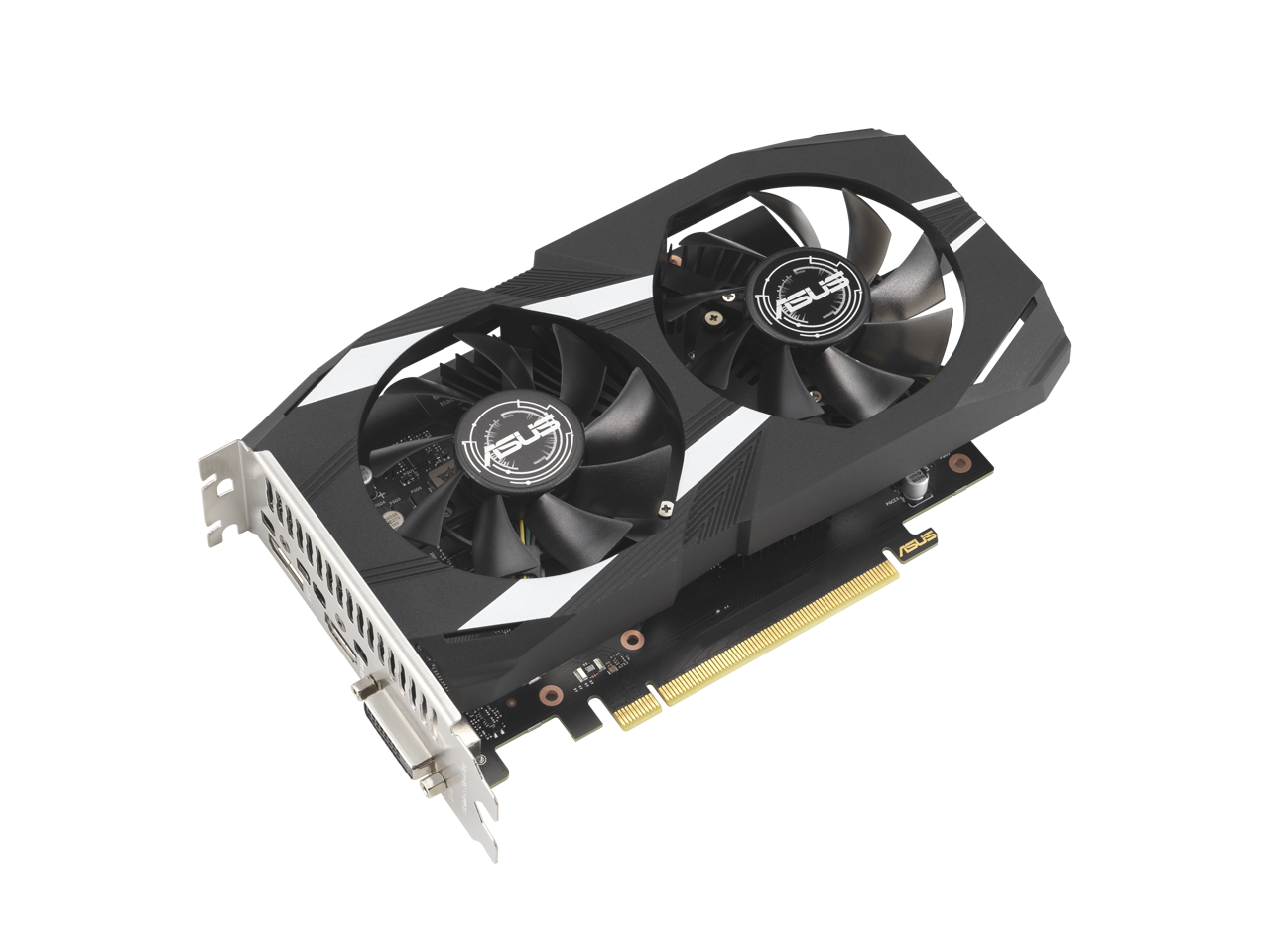 ASUS Dual NVIDIA GeForce RTX 3050 6GB OC Edition Gaming Graphics Card - PCIe 4.0, 6GB GDDR6 Memory, HDMI 2.1, DisplayPort 1.4a, 2-slot Design, Axial-tech Fan Design, 0dB Technology, DUAL-RTX3050-O6G 3