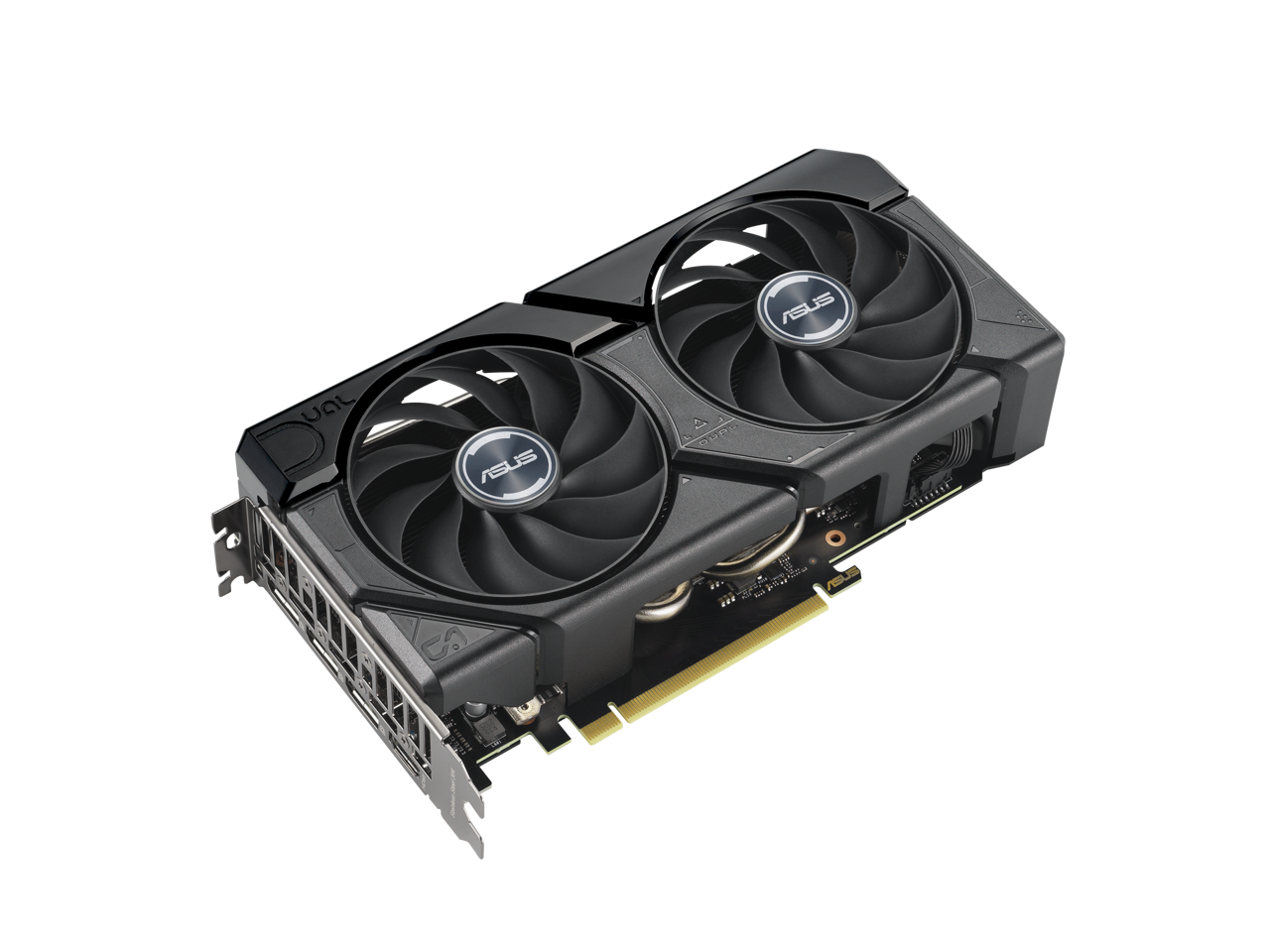 ASUS Dual GeForce RTX 4070 SUPER EVO OC Edition 12GB GDDR6X (PCIe 4.0, 12GB GDDR6X, DLSS 3, HDMI 2.1a, DisplayPort 1.4a, 2.5-slot design, Axial-tech fan design, 0dB technology) DUAL-RTX4070S-O12G-EVO 3