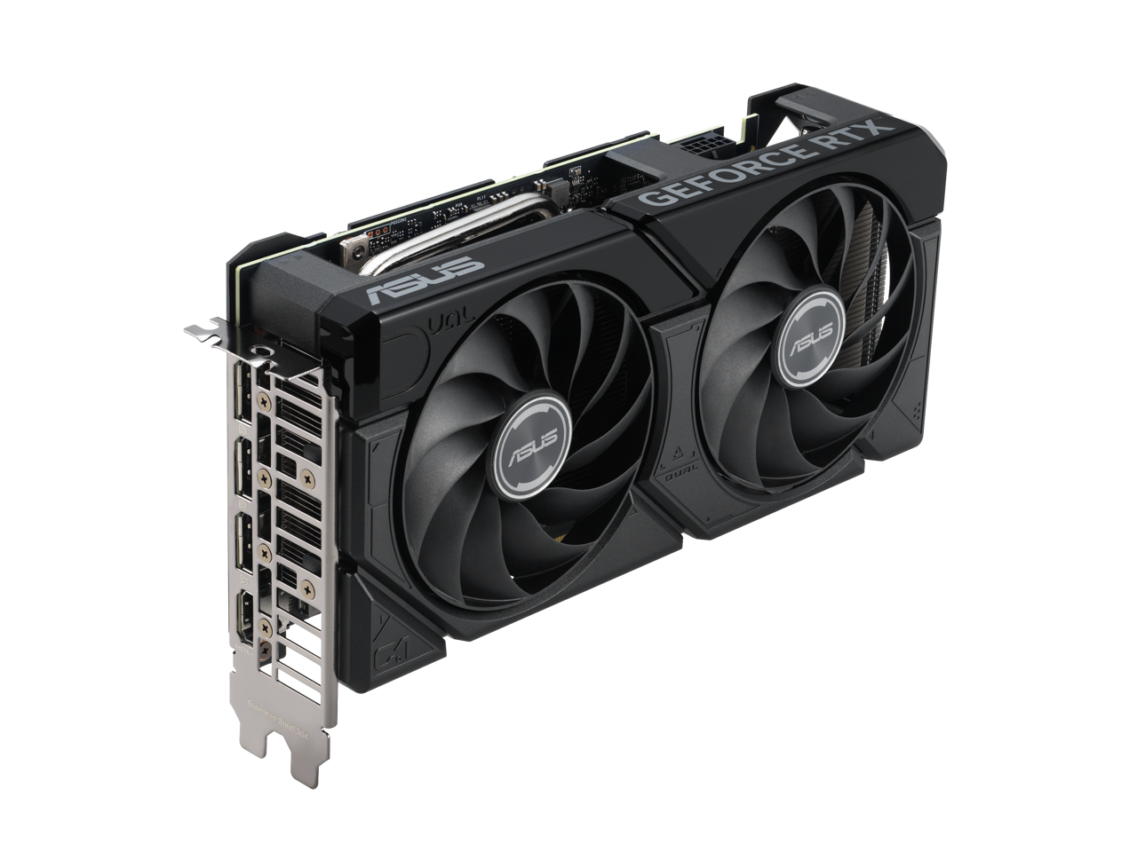 ASUS Dual GeForce RTX 4070 SUPER EVO OC Edition 12GB GDDR6X (PCIe 4.0, 12GB GDDR6X, DLSS 3, HDMI 2.1a, DisplayPort 1.4a, 2.5-slot design, Axial-tech fan design, 0dB technology) DUAL-RTX4070S-O12G-EVO 5