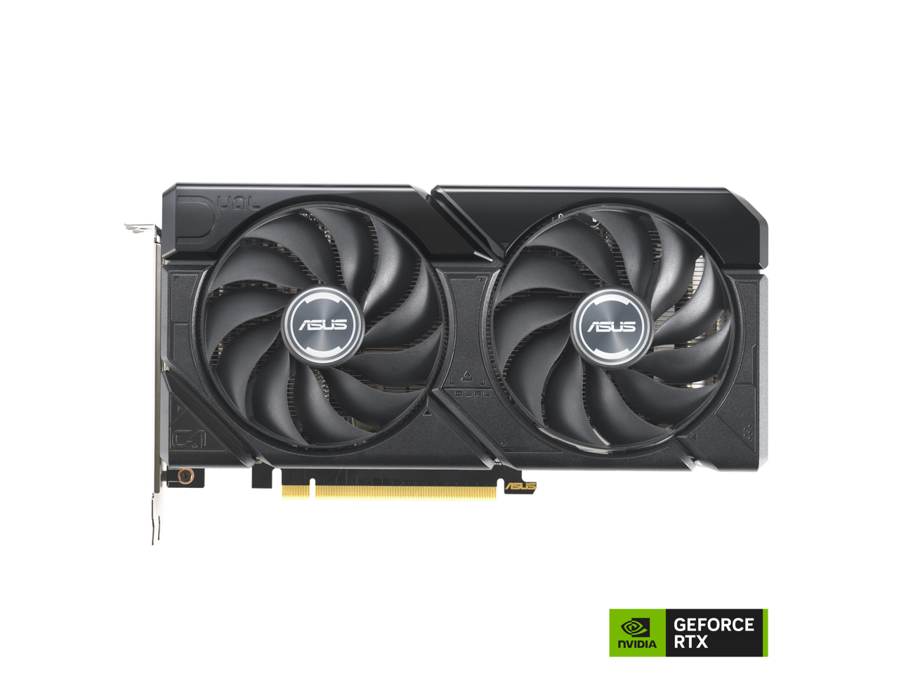 ASUS Dual GeForce RTX 4070 SUPER EVO OC Edition 12GB GDDR6X (PCIe 4.0, 12GB GDDR6X, DLSS 3, HDMI 2.1a, DisplayPort 1.4a, 2.5-slot design, Axial-tech fan design, 0dB technology) DUAL-RTX4070S-O12G-EVO 2