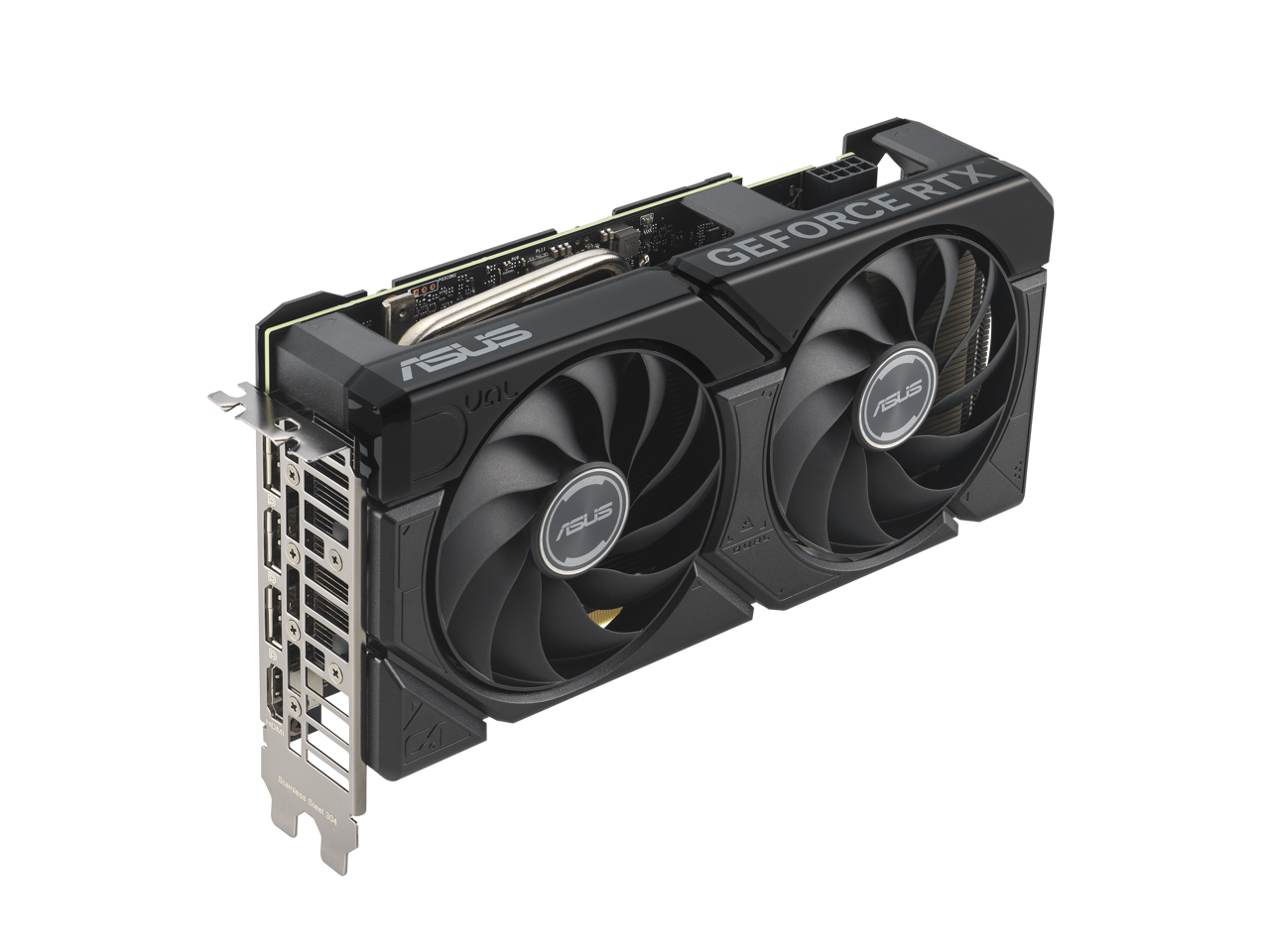 ASUS Dual GeForce RTX 4060 EVO OC Edition 8GB GDDR6 (PCIe 4.0, 8GB GDDR6, DLSS 3, HDMI 2.1a, DisplayPort 1.4a, Axial-tech fan design, 0dB technology, Auto-Extreme Technology) DUAL-RTX4060-O8G-EVO 5