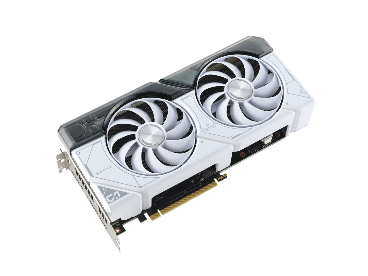 ASUS Dual GeForce RTX 4070 SUPER White Edition (PCIe 4.0, 12GB GDDR6X, DLSS 3, HDMI 2.1a, DisplayPort 1.4a, 2.56-slot design, Axial-tech fan design, Auto-Extreme Technology) DUAL-RTX4070S-12G-WHITE 3