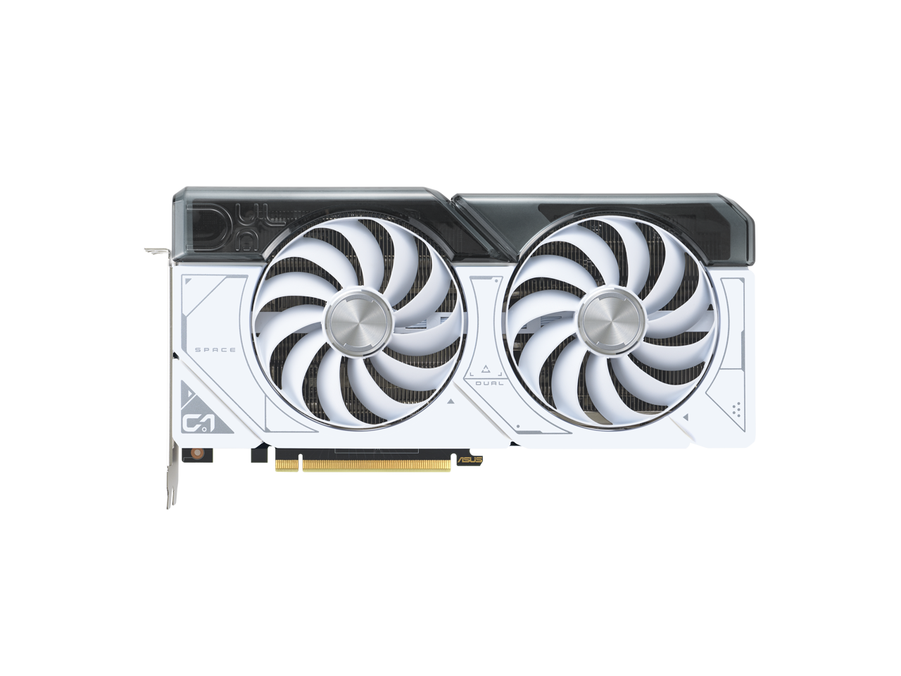 ASUS Dual GeForce RTX 4070 SUPER White Edition (PCIe 4.0, 12GB GDDR6X, DLSS 3, HDMI 2.1a, DisplayPort 1.4a, 2.56-slot design, Axial-tech fan design, Auto-Extreme Technology) DUAL-RTX4070S-12G-WHITE 1