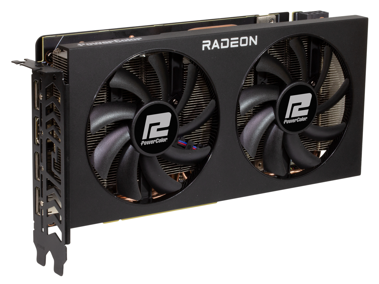 PowerColor Fighter Radeon RX 7600 XT 16GB GDDR6 PCI Express 4.0 x8 ATX Video Card RX7600XT 16G-F 3