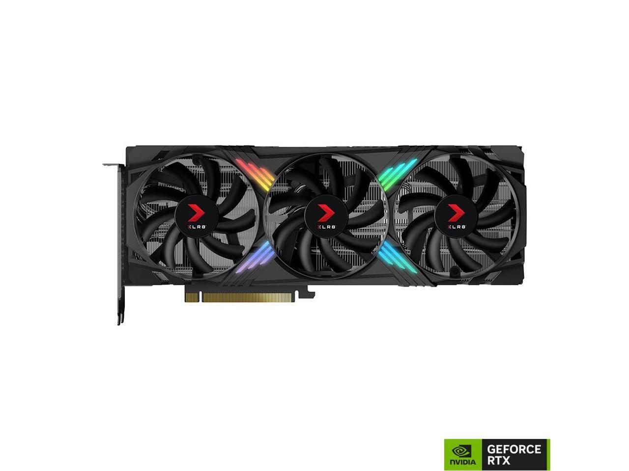 PNY XLR8 Gaming VERTO GeForce RTX 4060 Ti 8GB GDDR6 PCI Express 4.0 x8 ATX Video Card VCG4060T8TFXXPB1 2