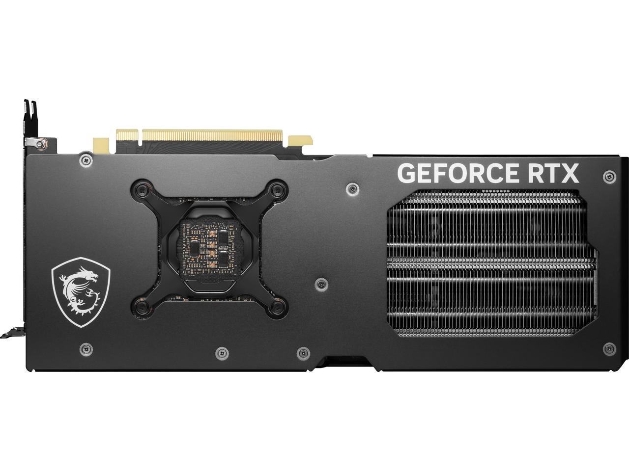 MSI Gaming GeForce RTX 4070 12GB GDDR6X PCI Express 4.0 x16 ATX Video Card RTX 4070 GAMING X SLIM 12G 3