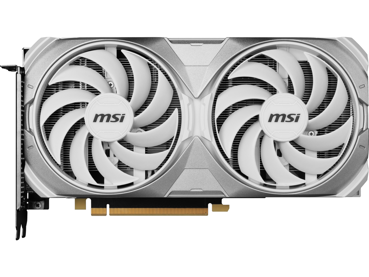 MSI Ventus GeForce RTX 4070 12GB GDDR6X PCI Express 4.0 ATX Video Card RTX 4070 VENTUS 2X WHITE 12G OC 1