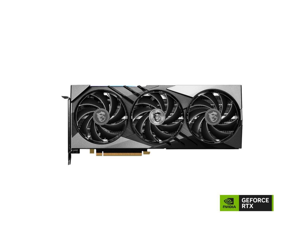 MSI Gaming GeForce RTX 4070 Ti 12GB GDDR6X PCI Express 4.0 ATX Video Card RTX 4070 Ti GAMING X SLIM 12G 2