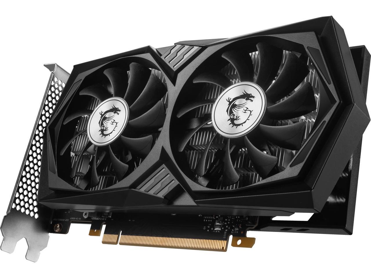 MSI Gaming GeForce RTX 3050 6GB GDDR6 PCI Express 4.0 x8 ATX Video Card RTX 3050 GAMING X 6G 4