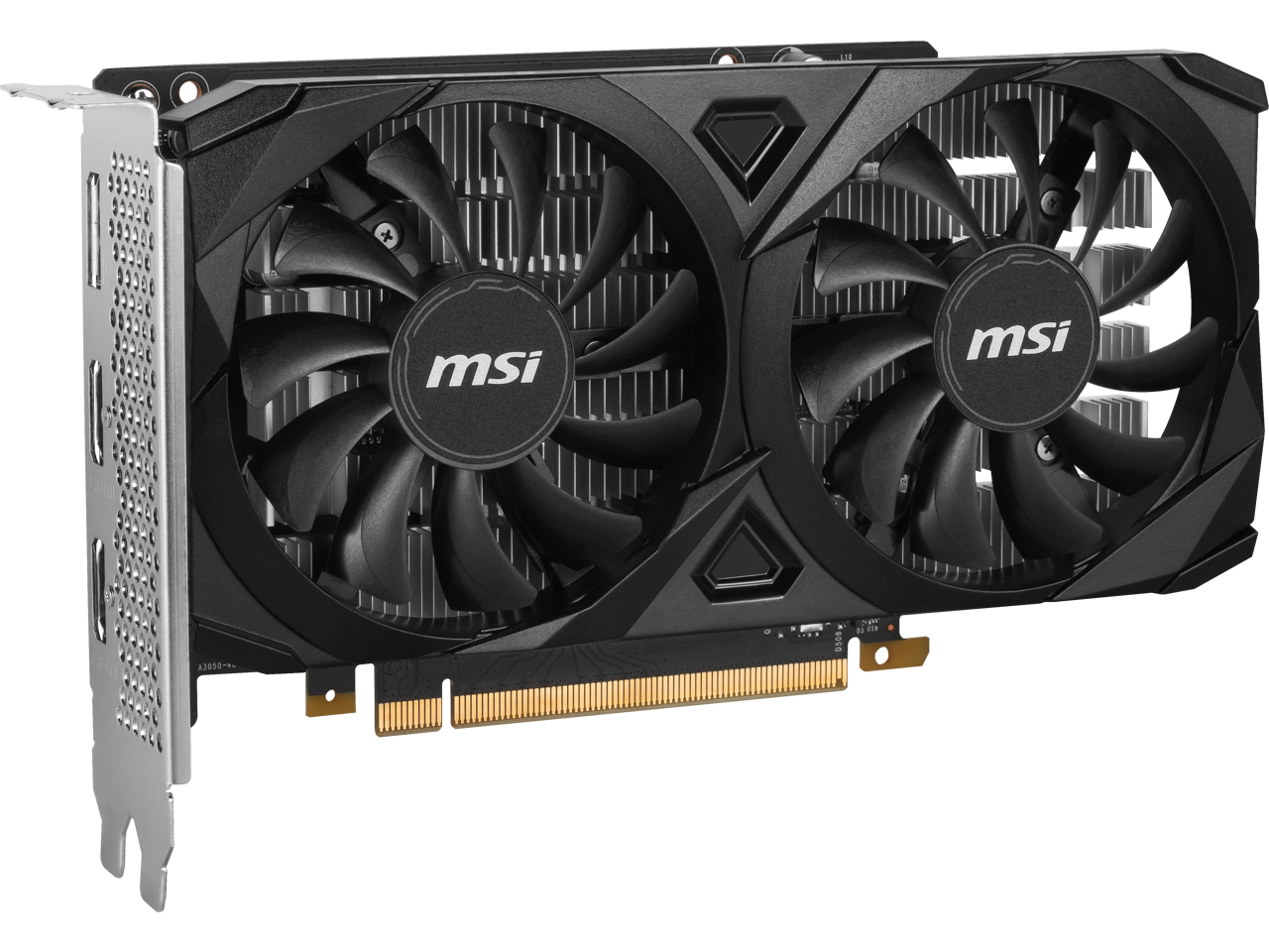 MSI Ventus GeForce RTX 3050 6GB GDDR6 PCI Express 4.0 x8 ATX Video Card RTX 3050 VENTUS 2X 6G OC 4