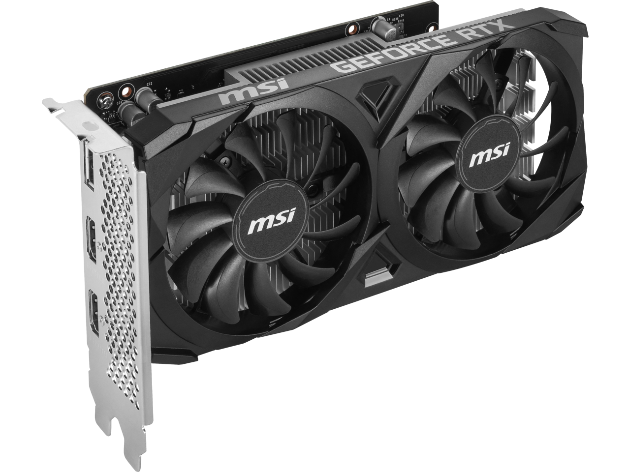 MSI Ventus GeForce RTX 3050 6GB GDDR6 PCI Express 4.0 x8 ATX Video Card RTX 3050 VENTUS 2X 6G OC 5