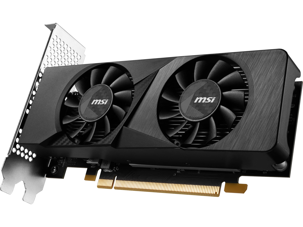 MSI LP GeForce RTX 3050 6GB GDDR6 PCI Express 4.0 x8 ATX Video Card RTX 3050 LP 6G OC 3