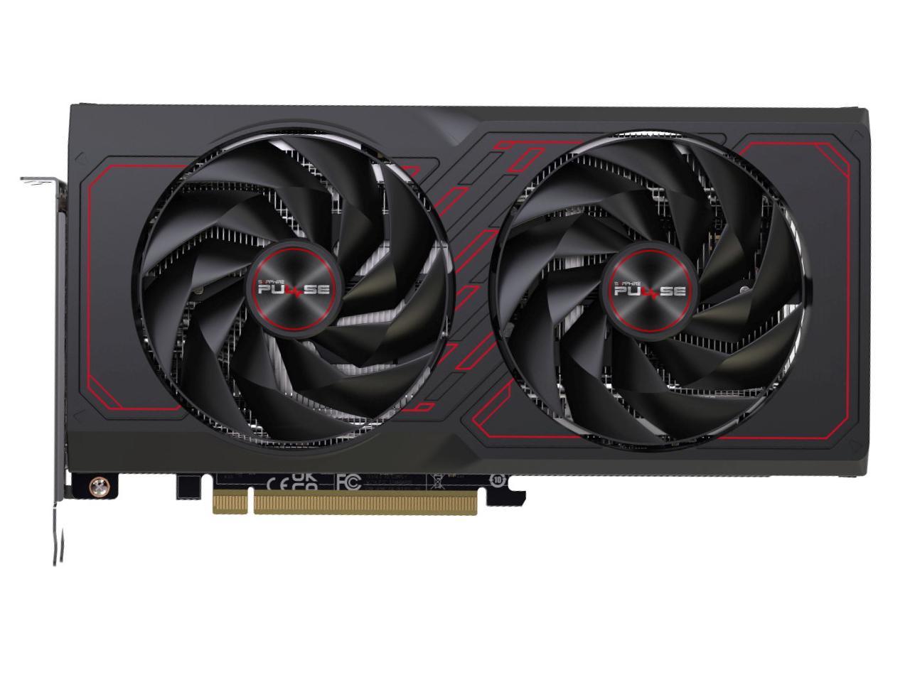 SAPPHIRE PULSE Radeon RX 7600 XT 16GB GDDR6 PCI Express 4.0 x8 ATX Video Card 11339-04-20G 1