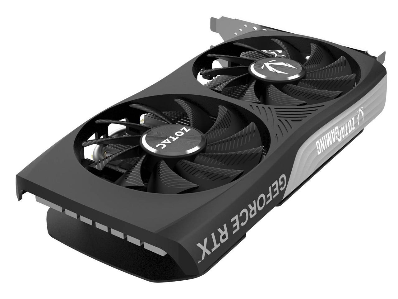 ZOTAC GAMING GeForce RTX 4060 8GB Twin Edge OC DLSS 3 8GB GDDR6 128-bit 17 Gbps PCIE 4.0 Compact Gaming Graphics Card, ZT-D40600H-10M 4