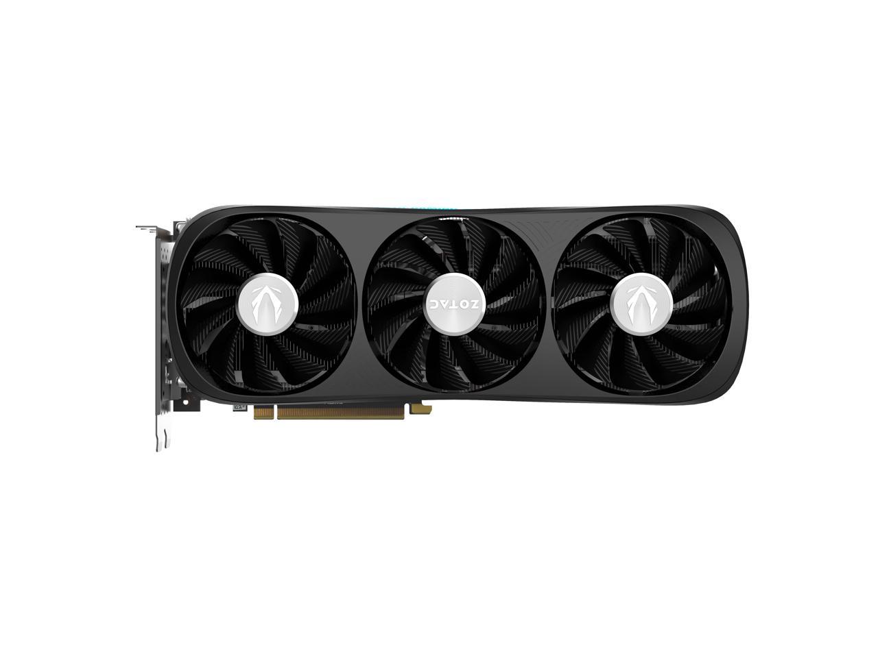 ZOTAC GAMING GeForce RTX 4070 SUPER Trinity OC Black Edion DLSS 3 12GB GDDR6X 192-bit 21 Gbps PCIE 4.0 Gaming Graphics Card, IceStorm 2.0 Advanced Cooling, SPECTRA RGB Lighting, ZT-D40720J-10P 1