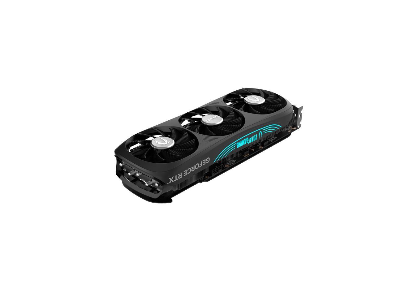 ZOTAC GAMING GeForce RTX 4070 SUPER Trinity OC Black Edion DLSS 3 12GB GDDR6X 192-bit 21 Gbps PCIE 4.0 Gaming Graphics Card, IceStorm 2.0 Advanced Cooling, SPECTRA RGB Lighting, ZT-D40720J-10P 5