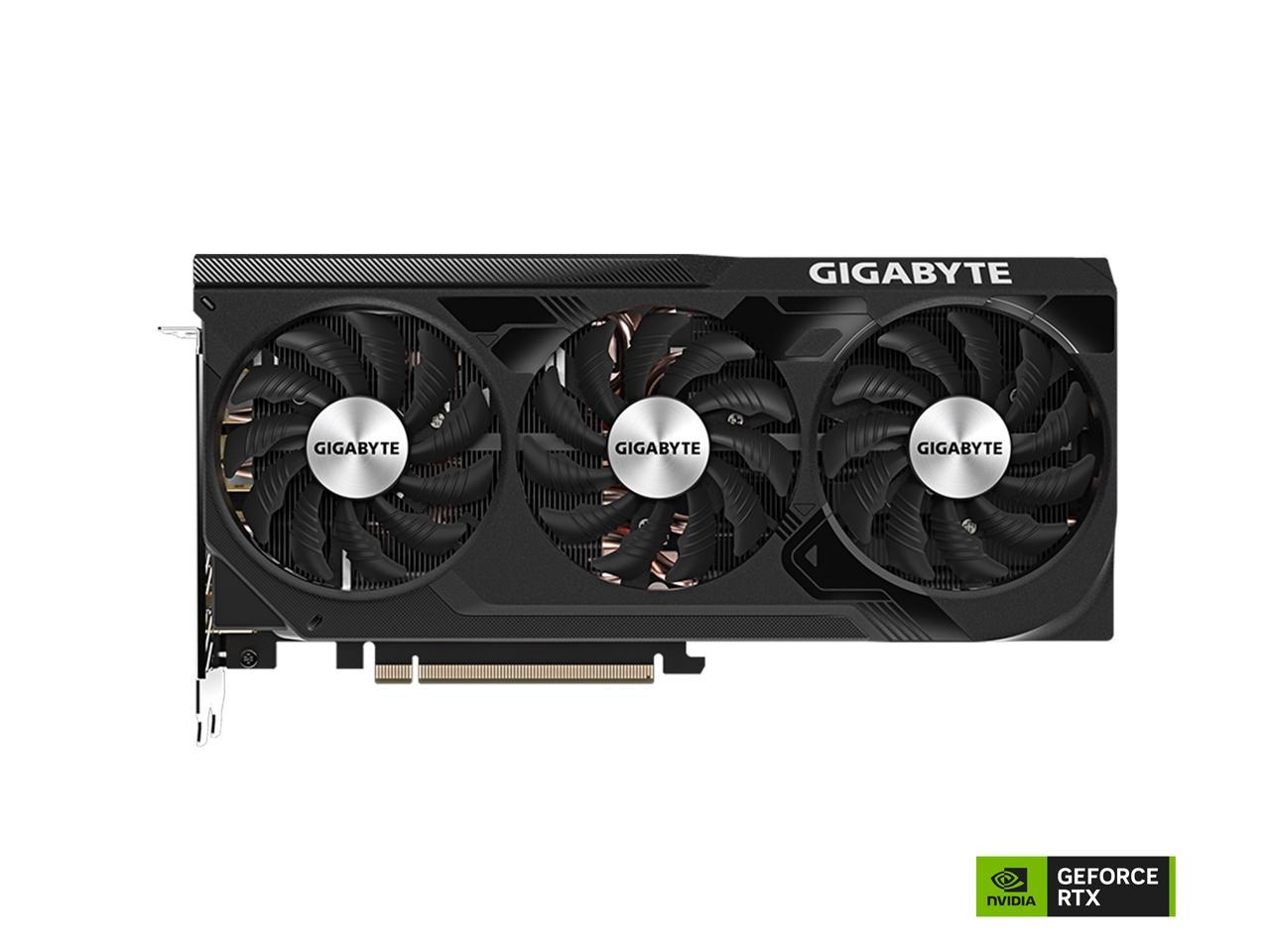 GIGABYTE GeForce RTX 4070 Ti WINDFORCE OC 12G Graphics Card, 3x WINDFORCE Fans, 12GB 192-bit GDDR6X, GV-N407TWF3OC-12GD Video Card 2