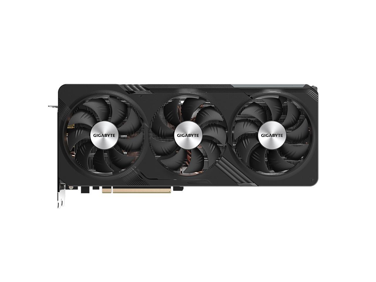 GIGABYTE Radeon RX 7700 XT GAMING OC 12G Graphics Card, 3x WINDFORCE Fans 12GB 192-bit GDDR6, GV-R77XTGAMING OC-12GD Video Card 1