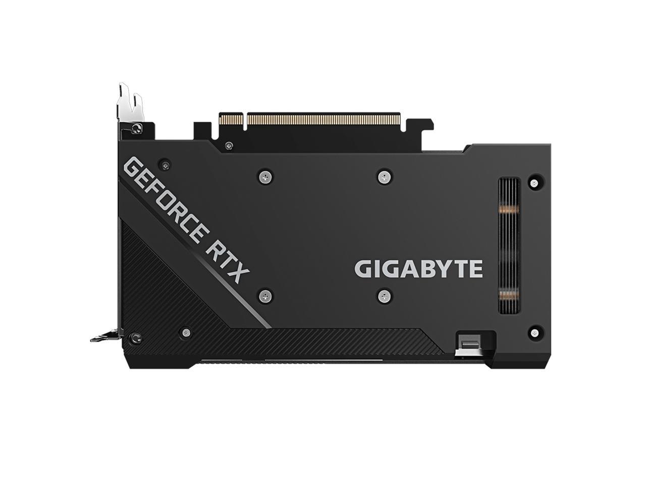 GIGABYTE WINDFORCE OC GeForce RTX 3060 12GB GDDR6 PCI Express 4.0 x16 ATX Video Card GV-N3060WF2OC-12GD REV2.0 3